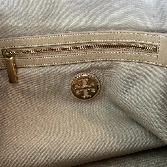 Vintage Tory Burch Leather Tote Bag - Picture 7 of 16